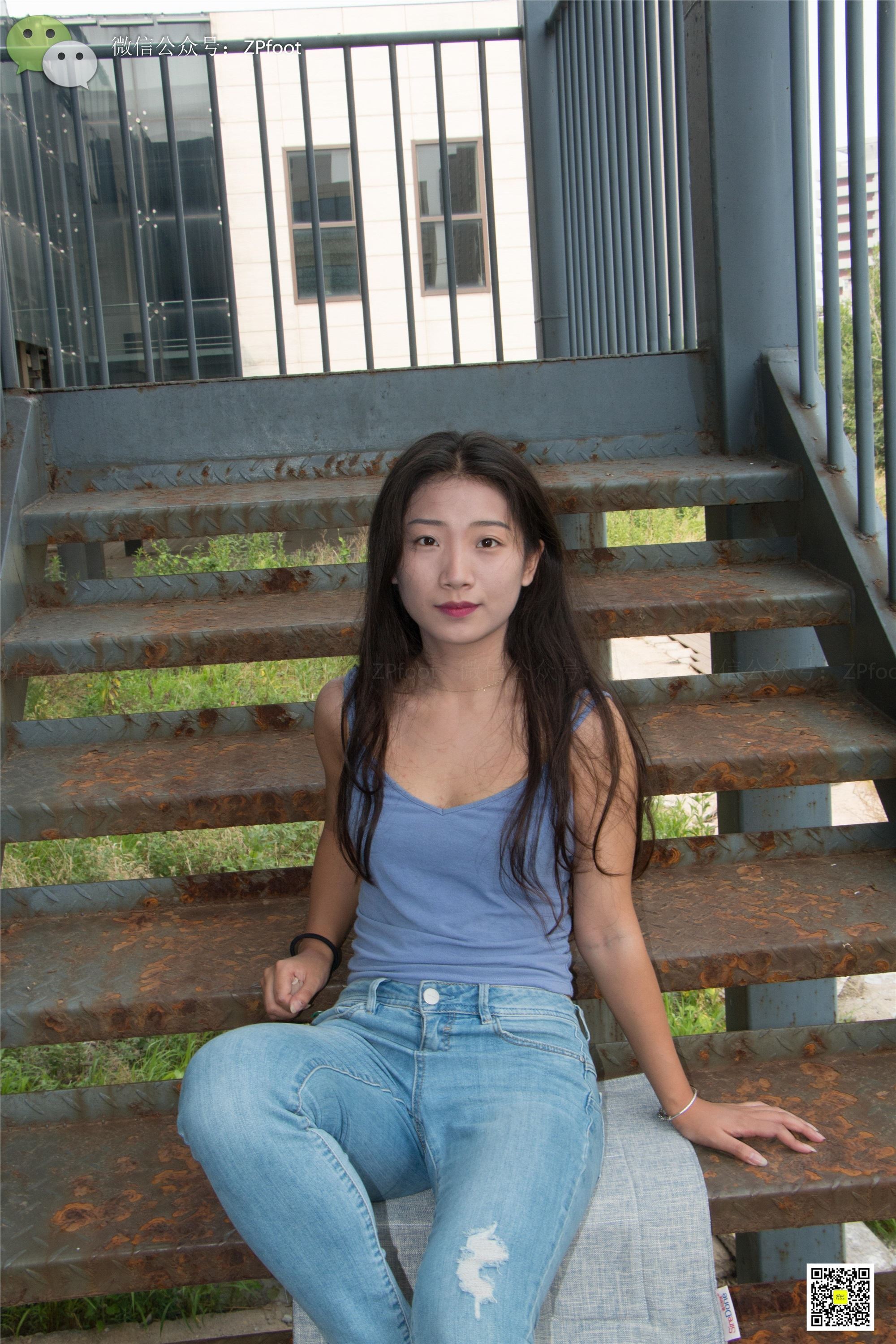 LSS山茶摄影 NO.010 芍药的短丝裸足